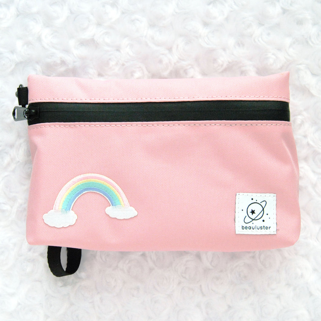 Pastel Rainbow - Pink Smell-Proof Stash Bag