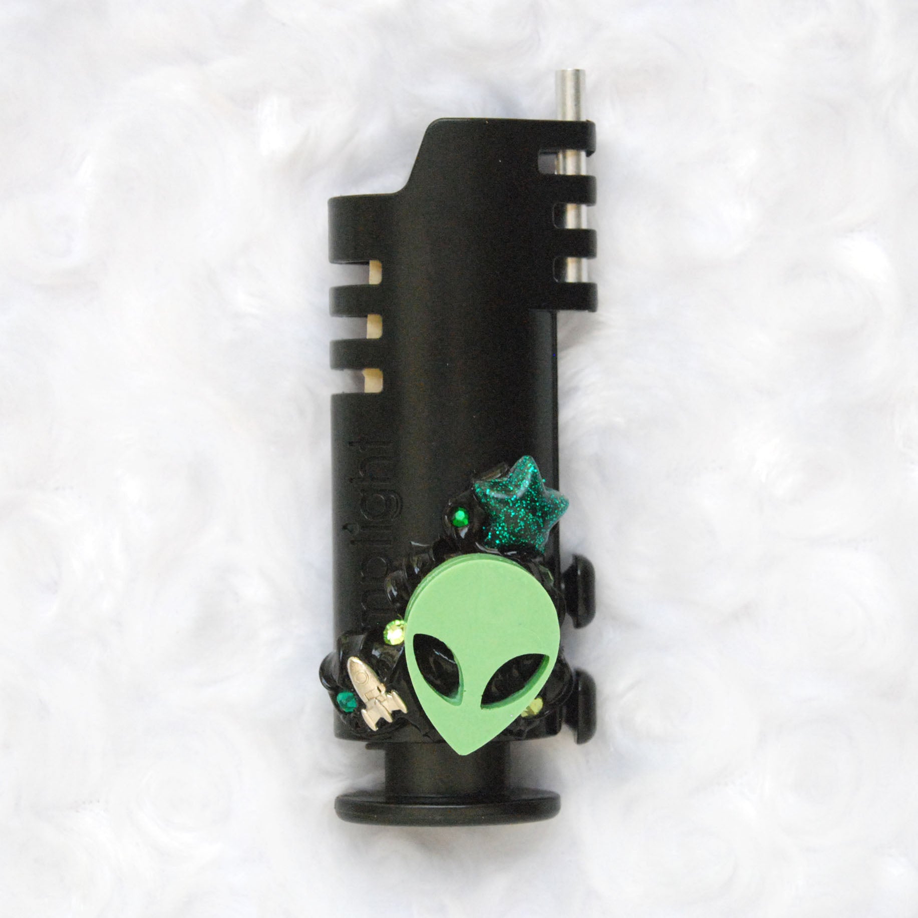 Alien Abduction Minimal Lighter Case