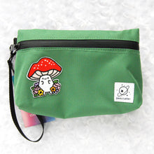 Load image into Gallery viewer, Cottage Shroomer - Green Smell-Proof Stash Bag

