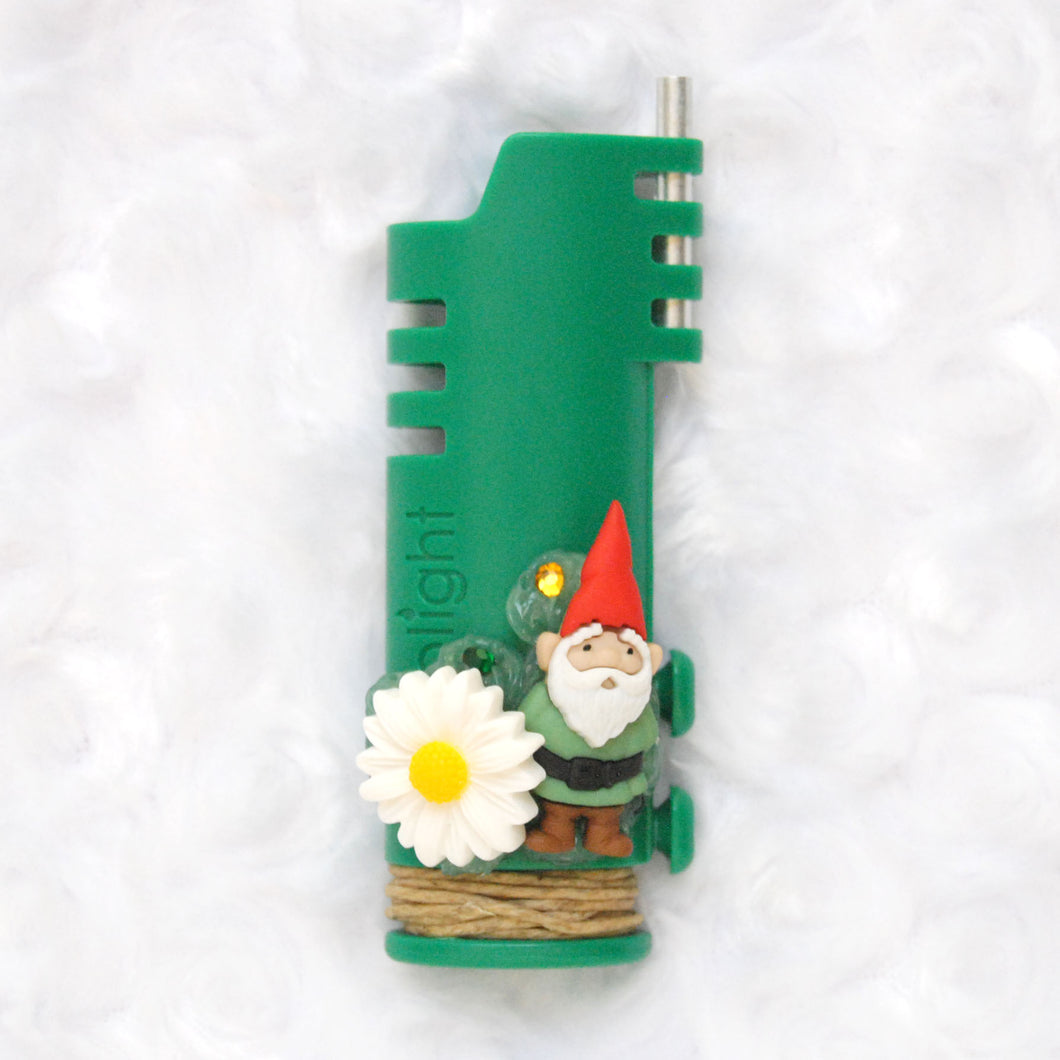 Garden Gnome Minimal Lighter Case