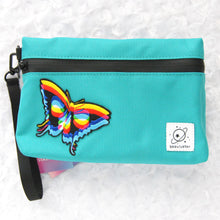 Load image into Gallery viewer, Groovy Glider - Teal Smell-Proof Stash Bag
