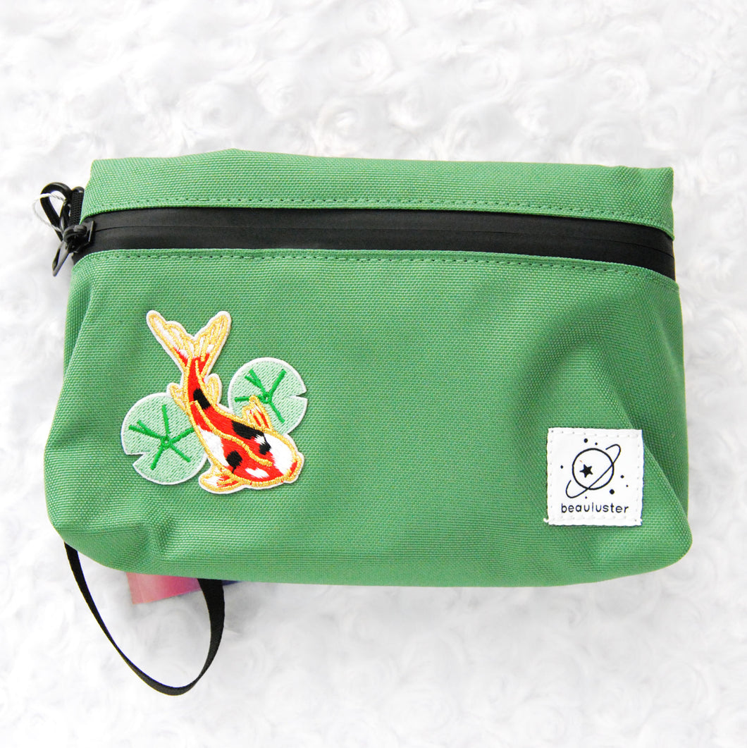 Koi Pond - Green Smell-Proof Stash Bag