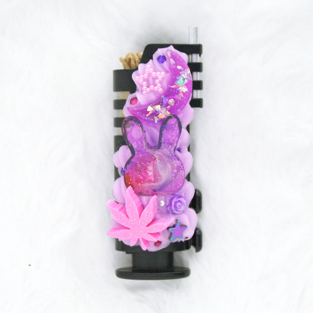 LILXBUN Violet Bun Lighter Case