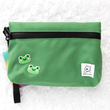 Load image into Gallery viewer, Little Froggies - Green Smell-Proof Stash Bag
