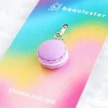 Load image into Gallery viewer, Lavender Macaron Charm/Zipper Pull

