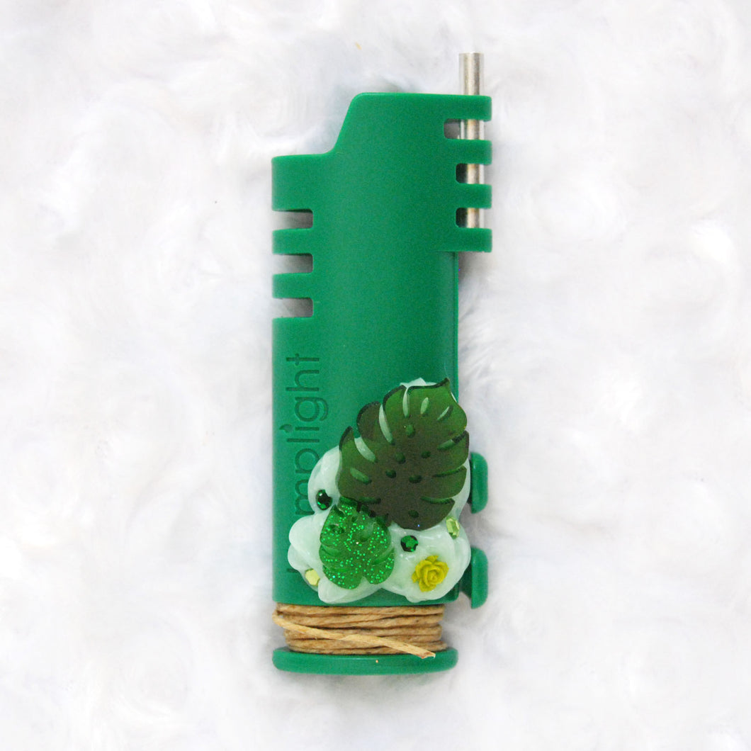 Monstera Minimal Lighter Case