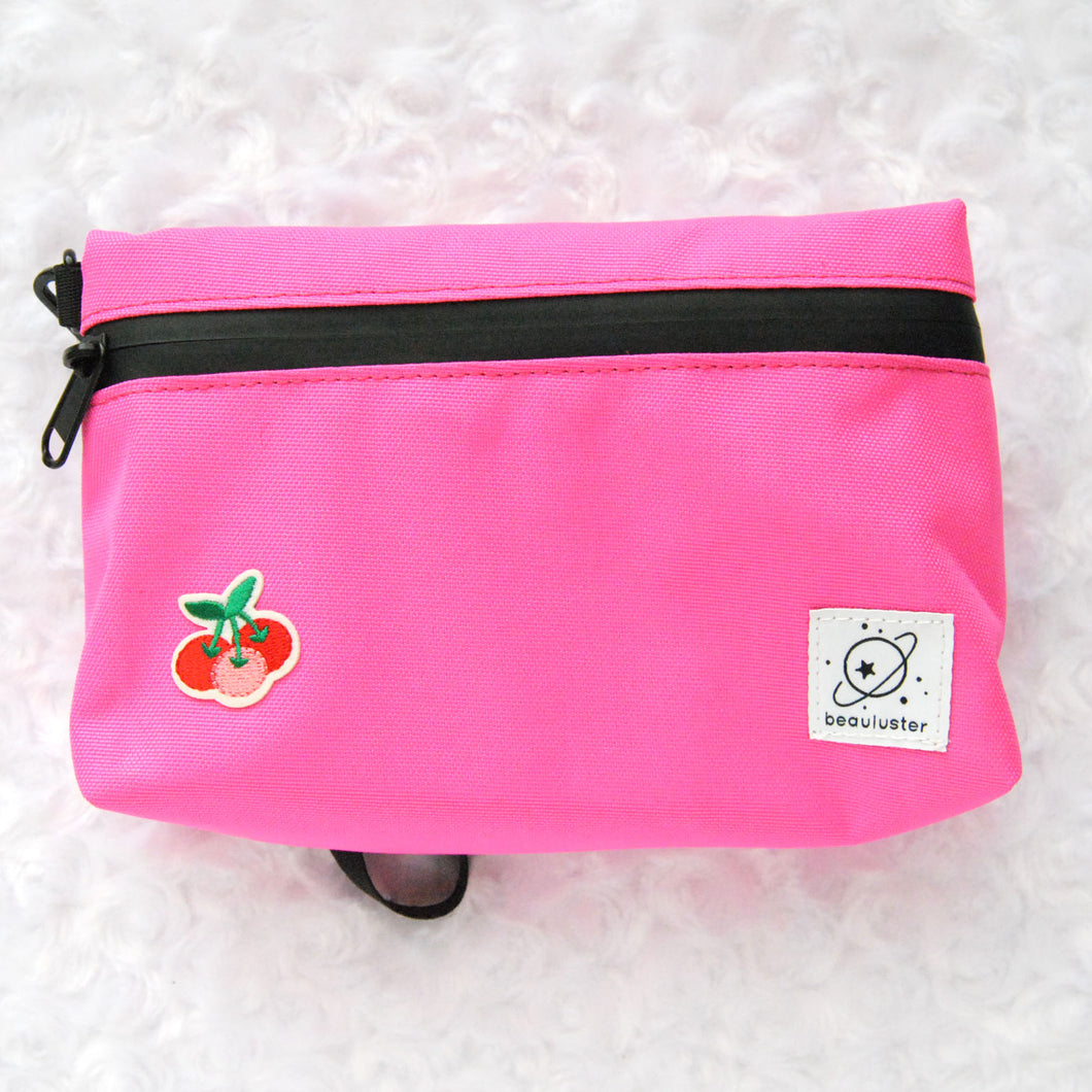 Petite Cherries - Hot Pink Smell-Proof Stash Bag