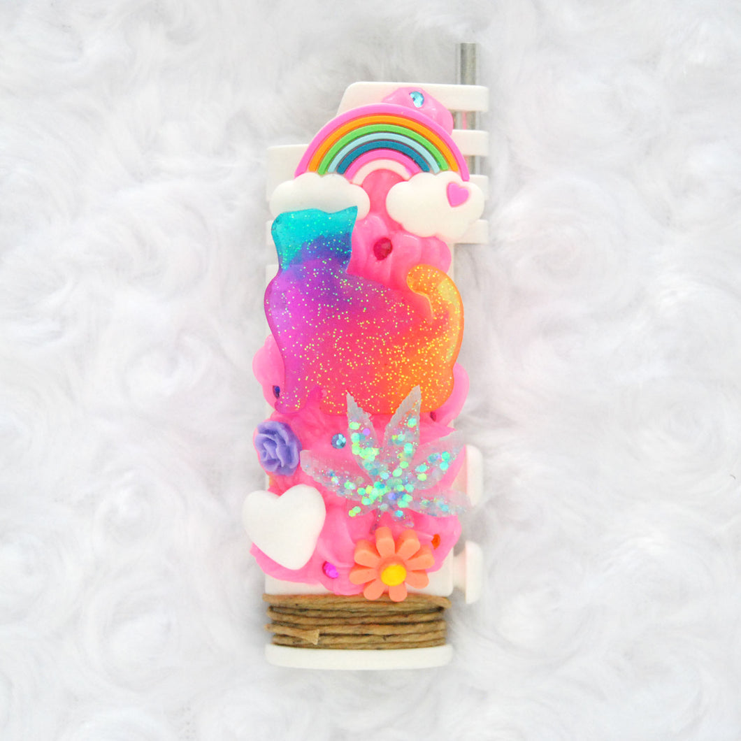 Rainbow Kitty Lighter Case
