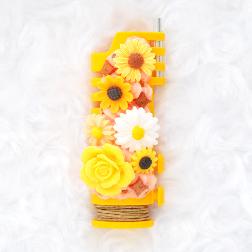 Sunflower Harvest Lighter Case