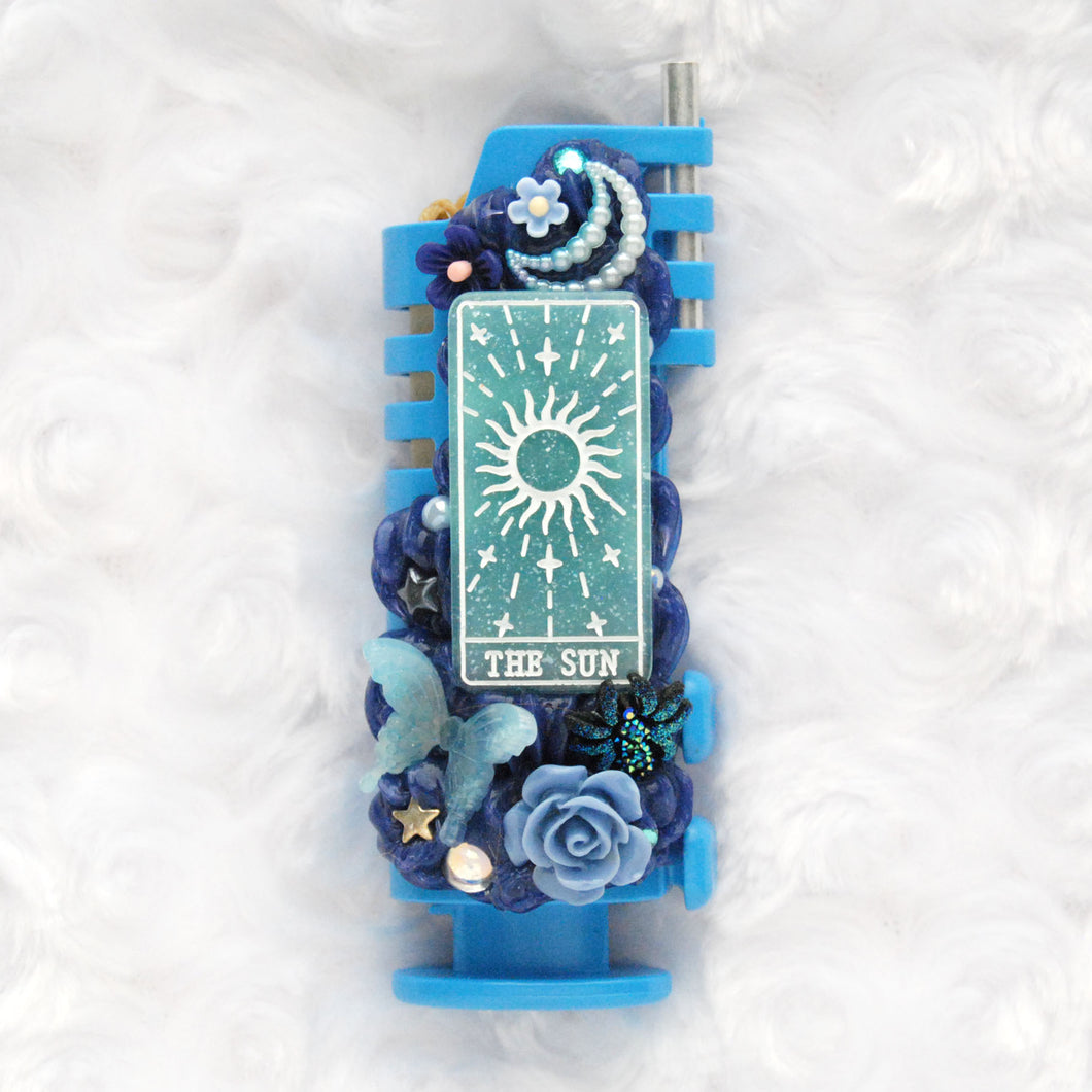 Tarot Blue Sun Lighter Case