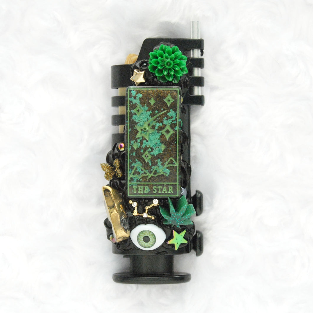 Tarot Emerald Star Lighter Case