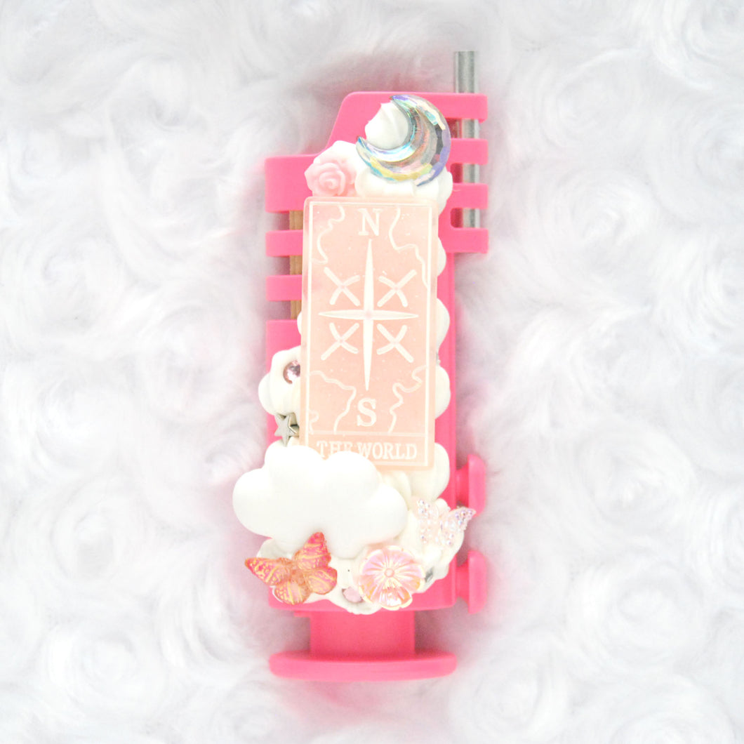 Tarot Pink World Lighter Case