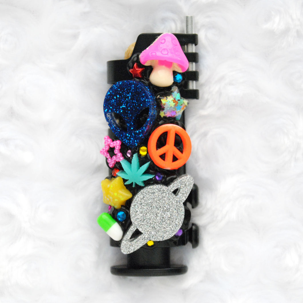 Trippin in Space Lighter Case