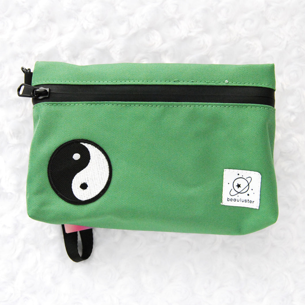 Yin and Yang - Green Smell-Proof Stash Bag